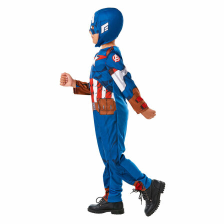 Captain America Deluxe Kostüm Jungen