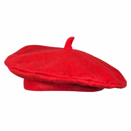 Barett Mütze rot