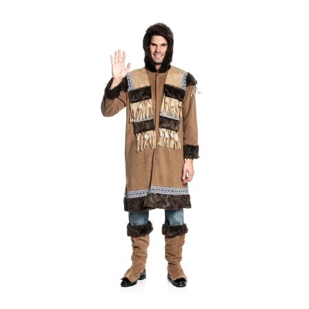 Eskimo Kostüm Herren mit Stulpen Karneval | Kostümplanet®