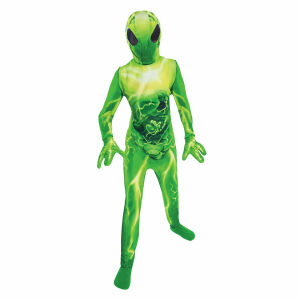 alien kostüm kinder grün