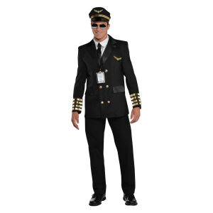 piloten kostüm herren