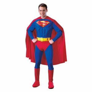 deluxe superman kostüm herren