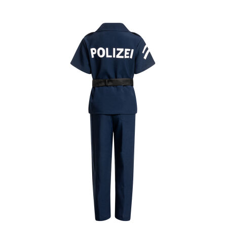 Polizei Kostüm Kinder mit Cap und Handschellen 152