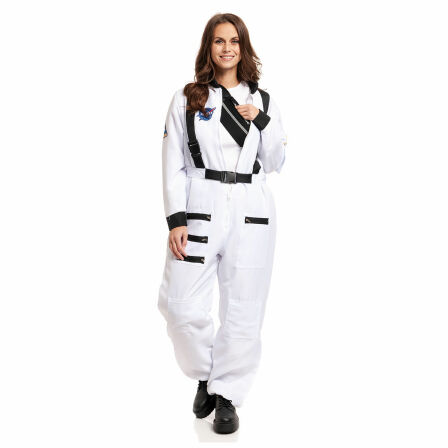 Kostüm Astronaut Damen weiß