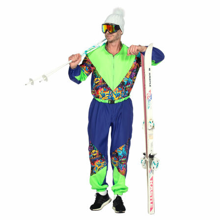 Retro Ski-Anzug 80er Jahre Herren M