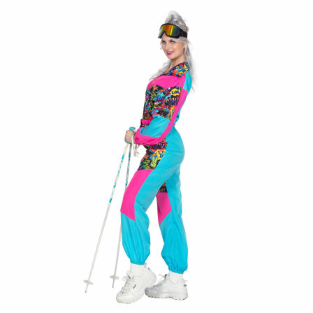 Retro Ski-Anzug 80er Jahre Damen 38