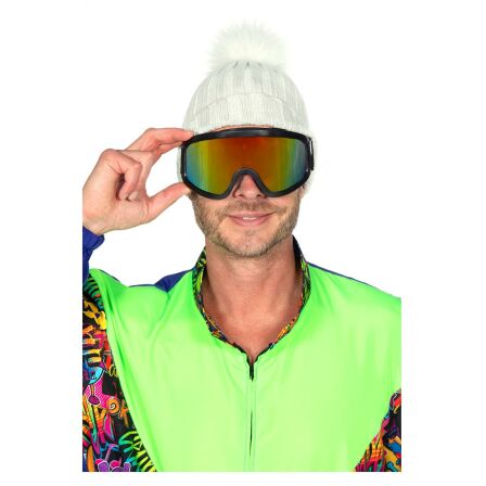 ski brille 80er jahre kostüm zubehör erwachsene