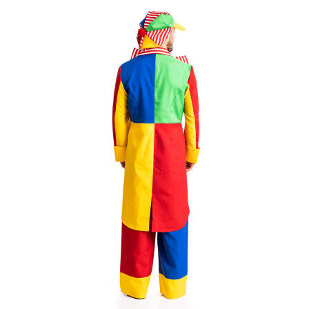 Clown Kostüm Herren bunt 68-70