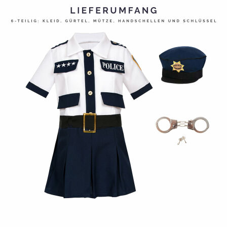 polizei kostüm mädchen