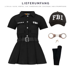FBI Cap Mädchen