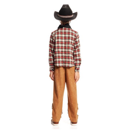 Cowboy Kostüm Jungen mit Hut 152