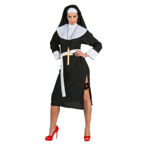 sexy nonnen kostüm damen