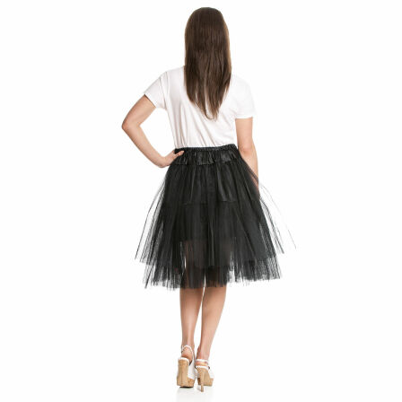 Petticoat Damen schwarz 42-46