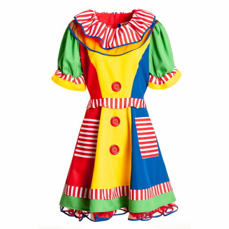 Clown Kostüm Damen bunt