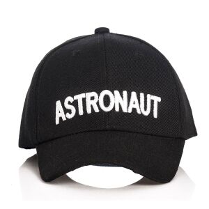 Astronauten Cap Kinder schwarz