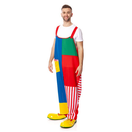 Clown Latzhose Herren 48/50