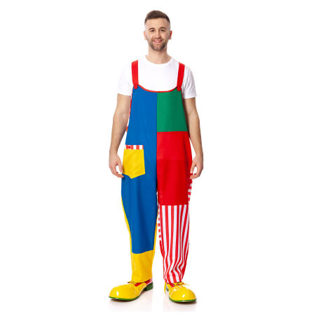Clown Latzhose Herren 56/58
