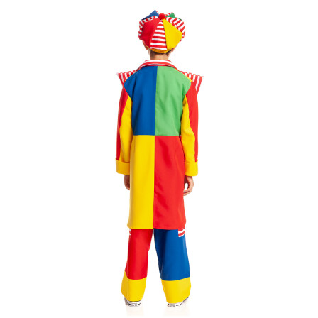 Clown-Kostüm Kinder Jungen Größe 116