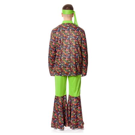 Hippie Outfit Herren Kostüm komplett 60-62