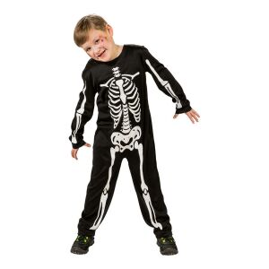 Halloween Kostüm Kinder Frack Skelett