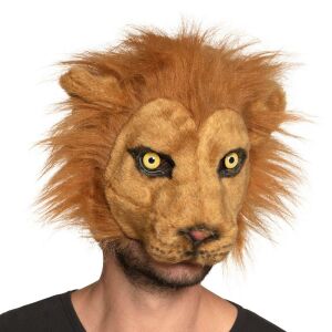 Löwen Maske Deluxe Plüsch