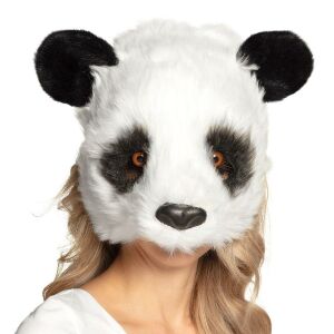 Panda Maske Deluxe Plüsch