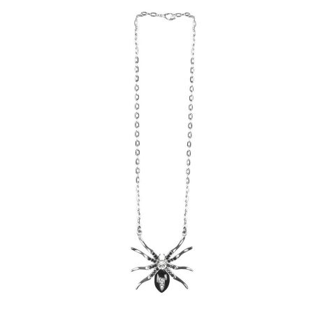 Halskette Hexen mit Spinnen-Motiv