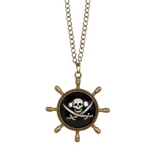 Piraten Halskette mit Totenkopf - hier entdecken