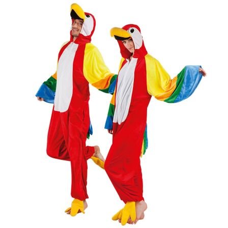 Papagei Kostüm Plüsch bis 180 cm