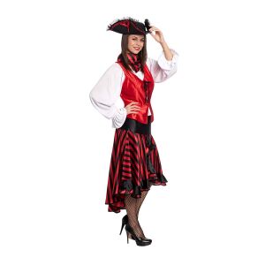 Piratin Damen rot 32-34