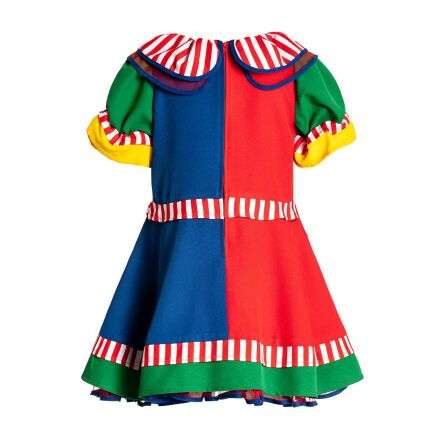 Mädchen Clown Kostüm komplett 128
